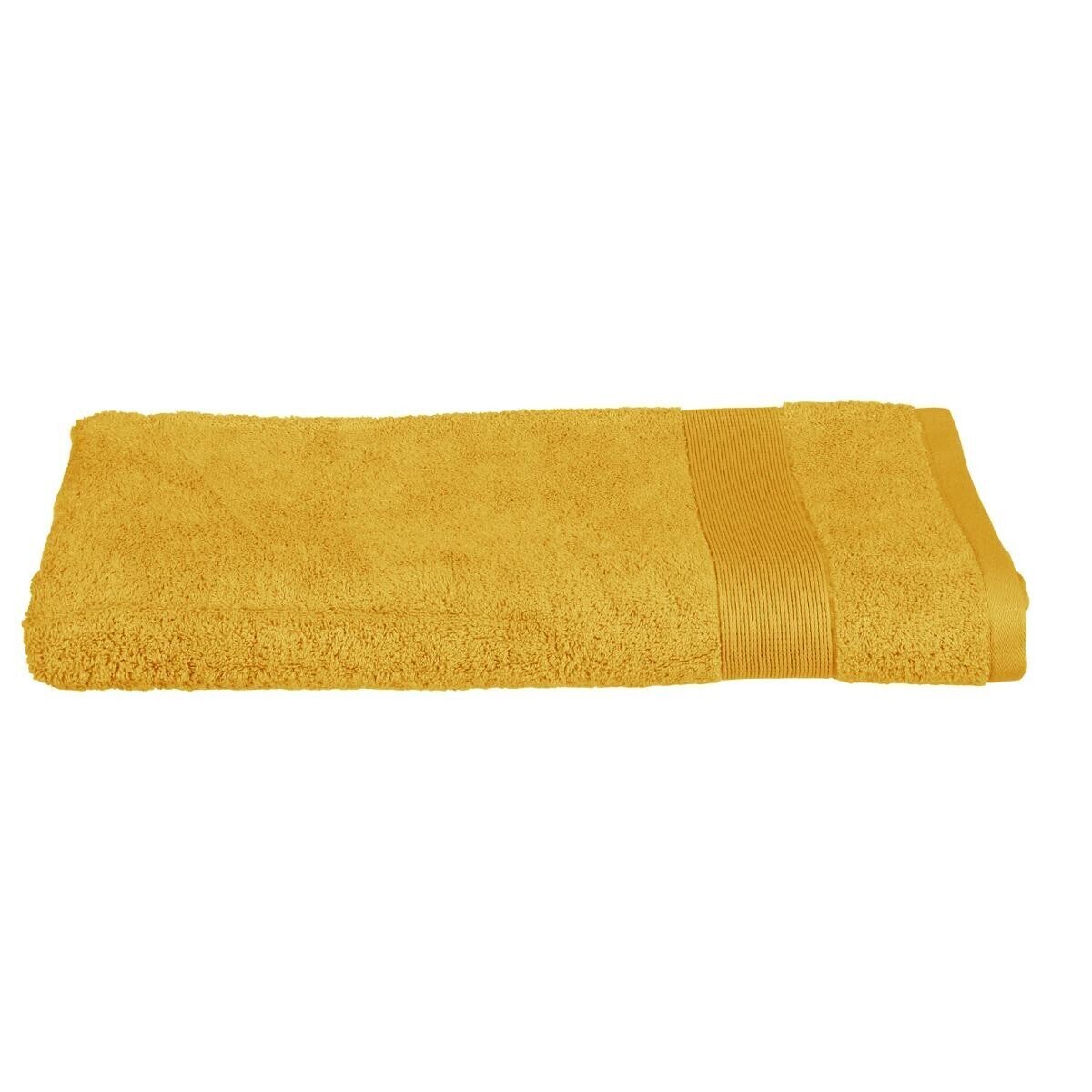 Bath sheet "Essential", cotton Cotton, Yellow, 100x150 cm, 400 g/m&sup2;