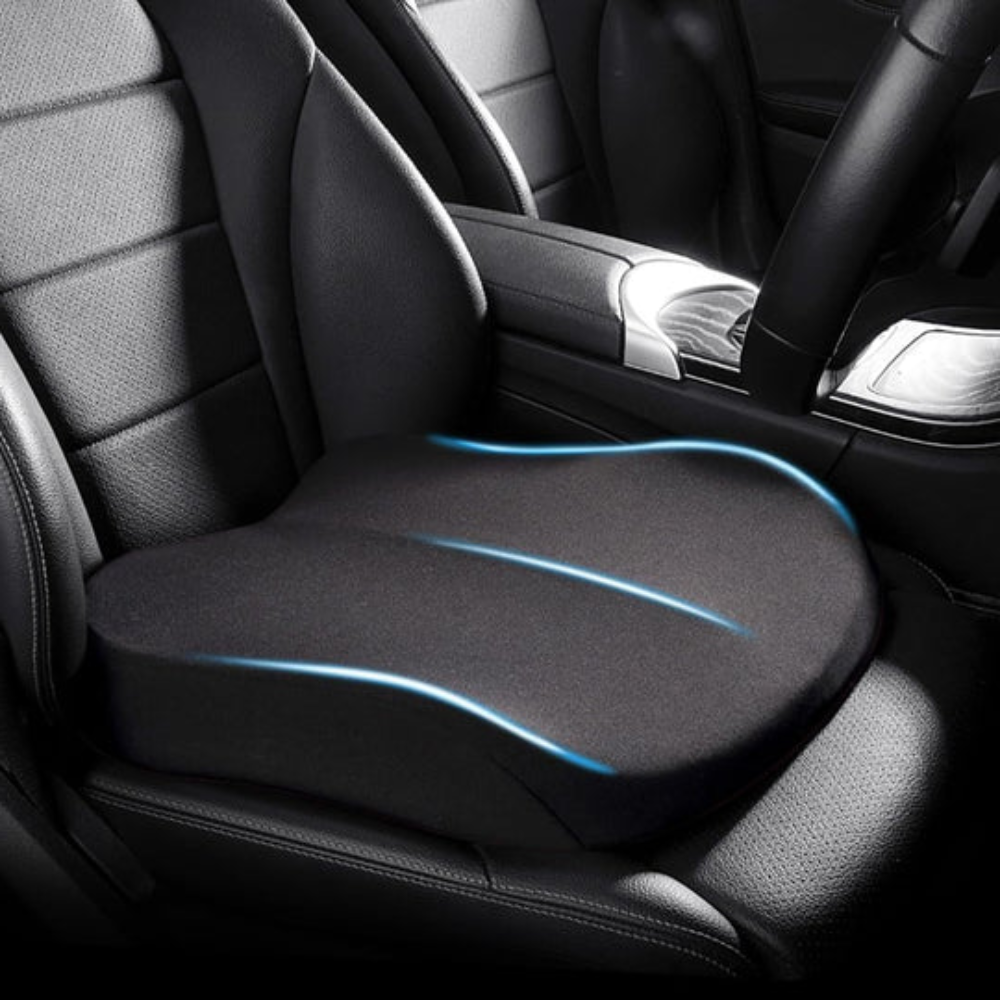 Ergonomisch Traagschuim Autostoelkussen voor Comfort en Ondersteuning