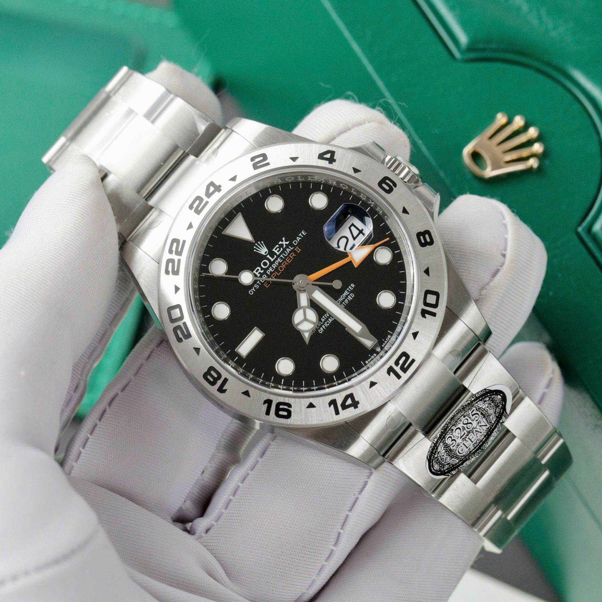 Rolex Explorer II 226570 Fake 11 Watch Black Dial Clean Factory 42mm - Elite Watch Atelier