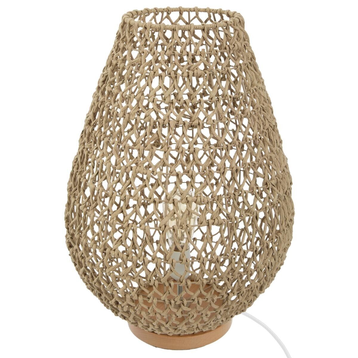 Lamp "Etel" Beige, H.55 cm