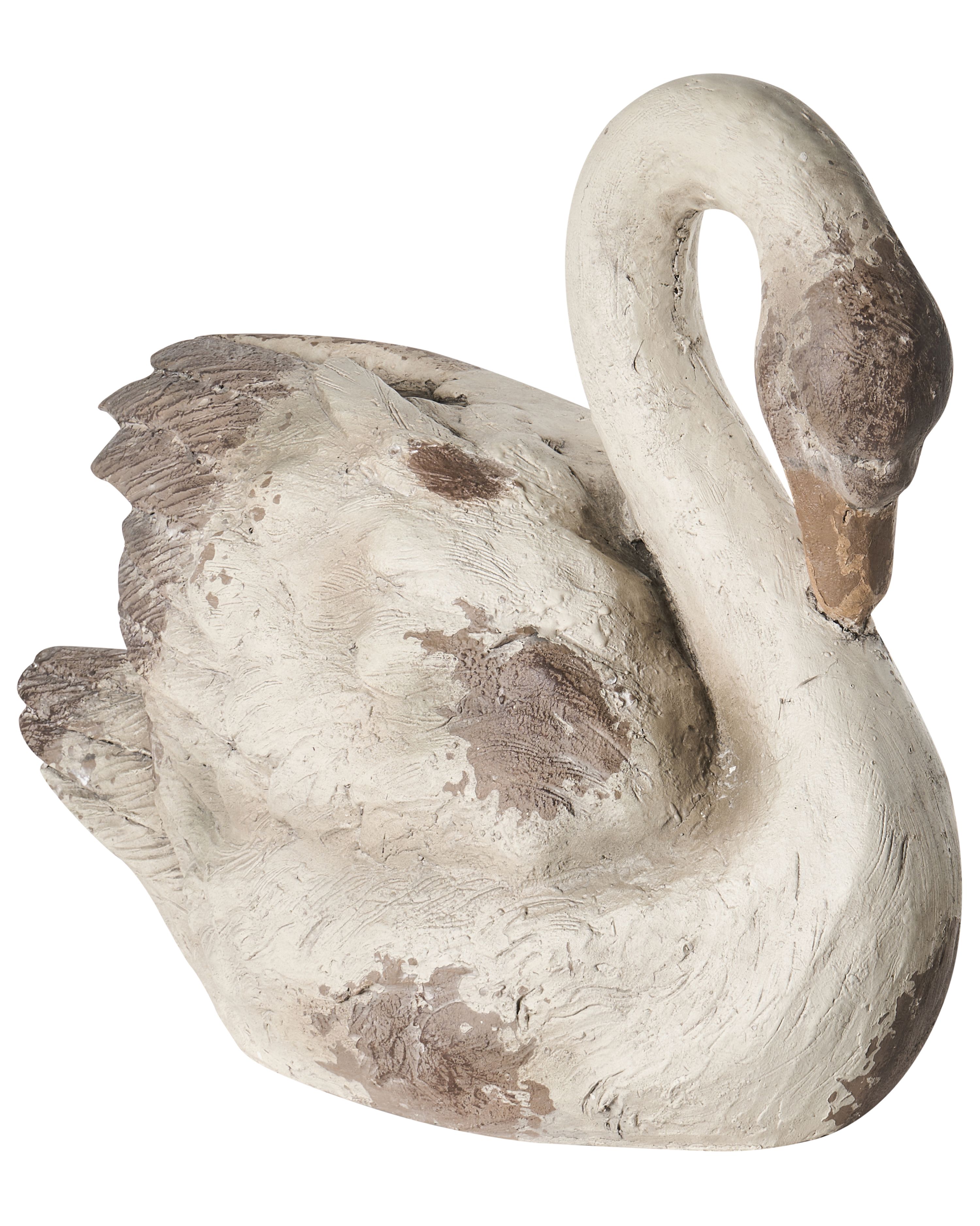 Garden Statue PACIANO Swan Beige
