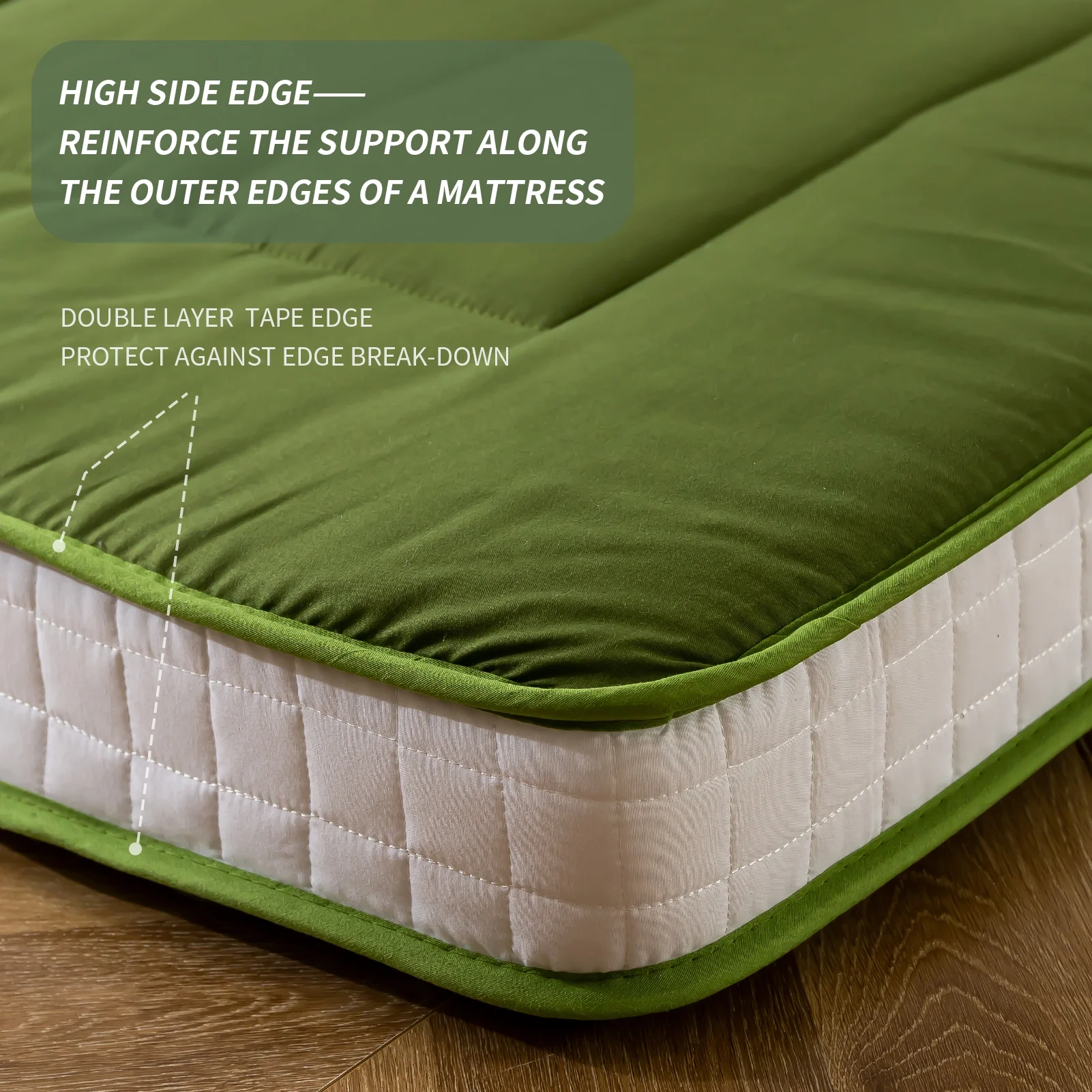 Futon Mattress, Padded Japanese Floor Mattress Quilted Bed Mattress Topper, Extra Thick Folding Sleeping Pad, Dark Grey, Twin - Image 58