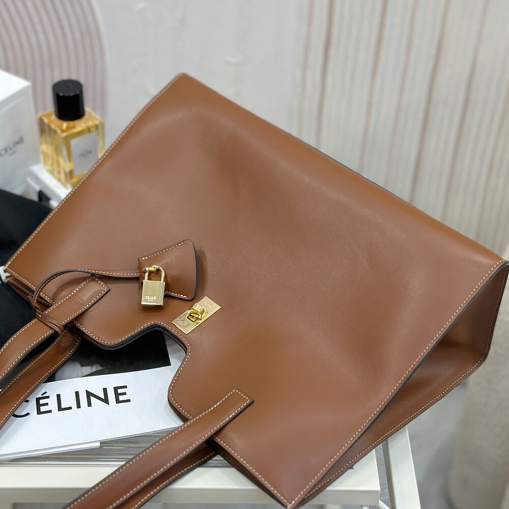 Celine Cabas 16 In Supple Smooth Calfskin Bag1:1High-quality replica
