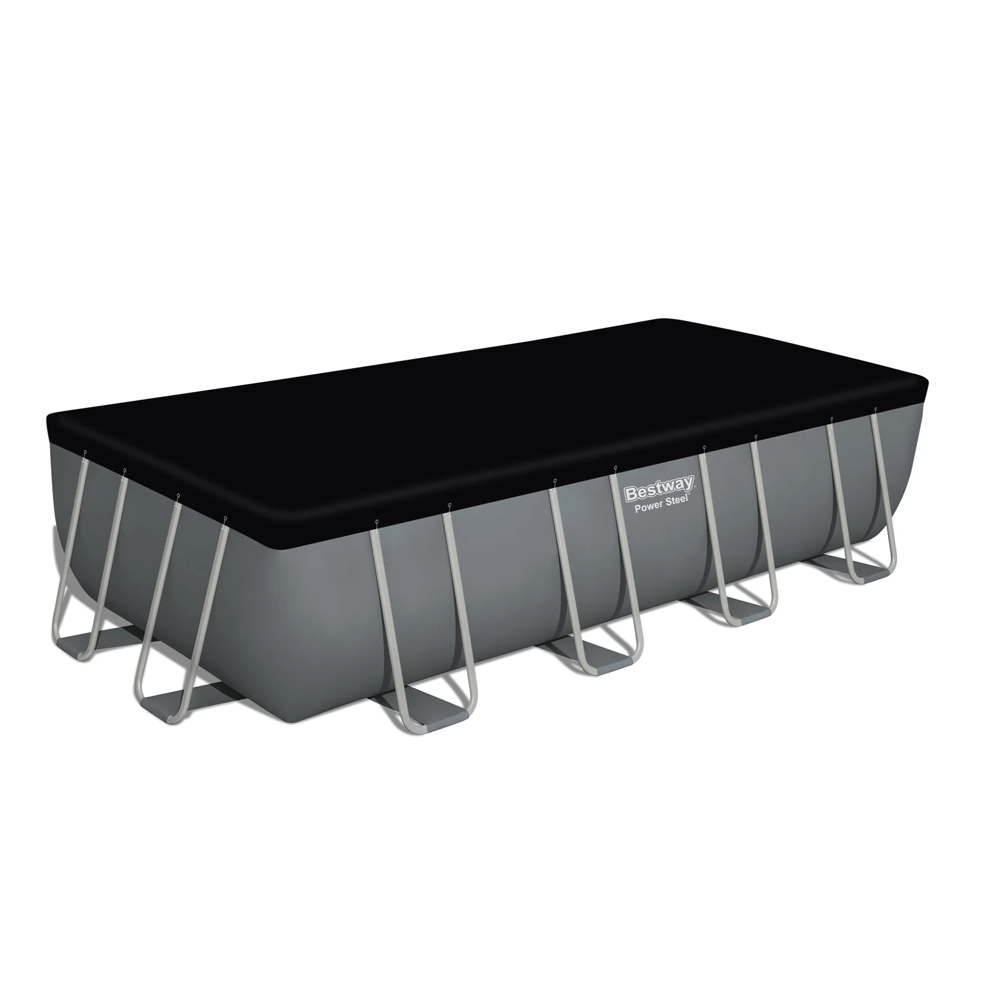 Bestway 24' x 12' x 52" Rectangular Frame Above Ground Swimming Pool Set - Image 40