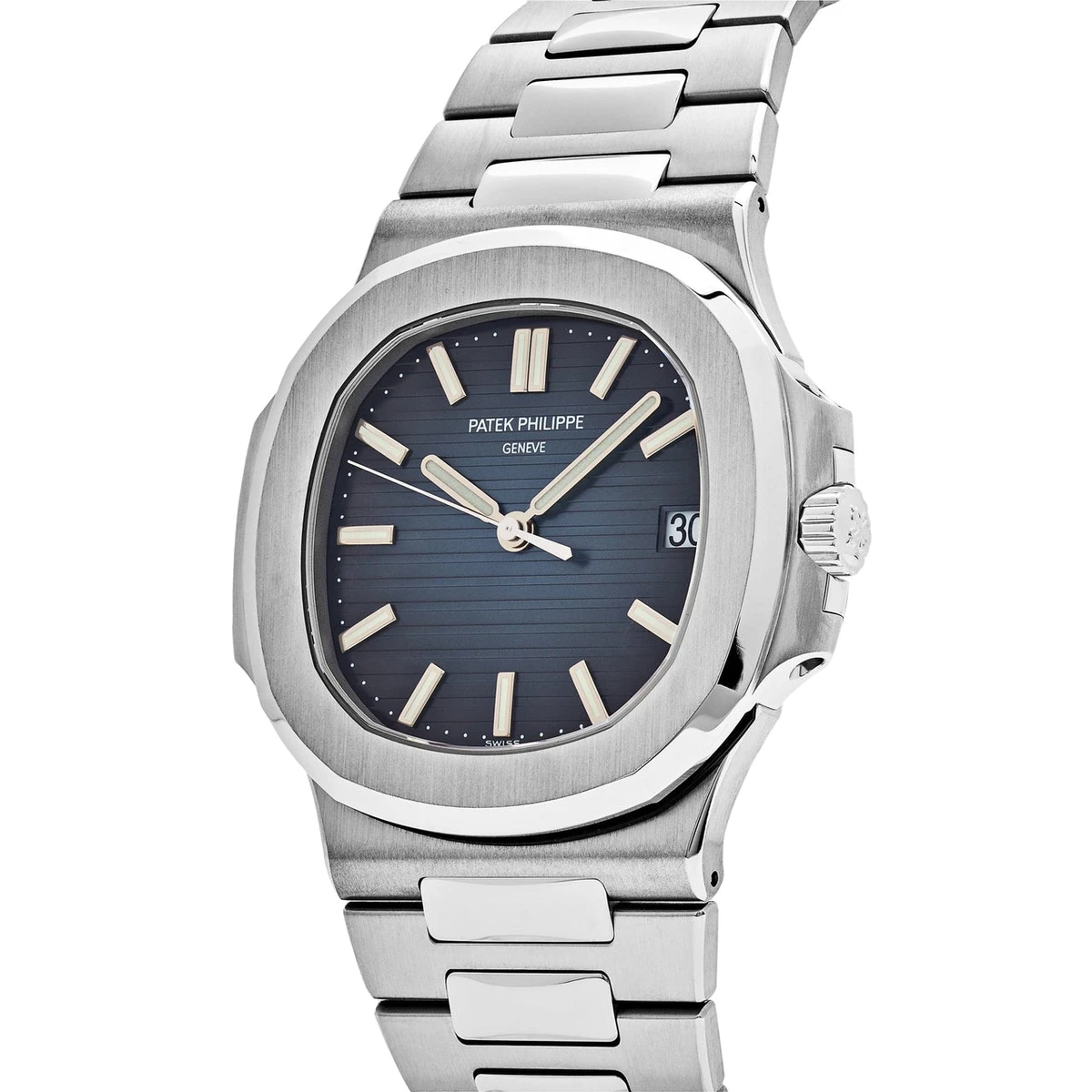 Patek Philippe Nautilus Blue Dial Stainless Steel Men's Watch 5711/1A-010(1:1 replica) - Elite Watch Atelier
