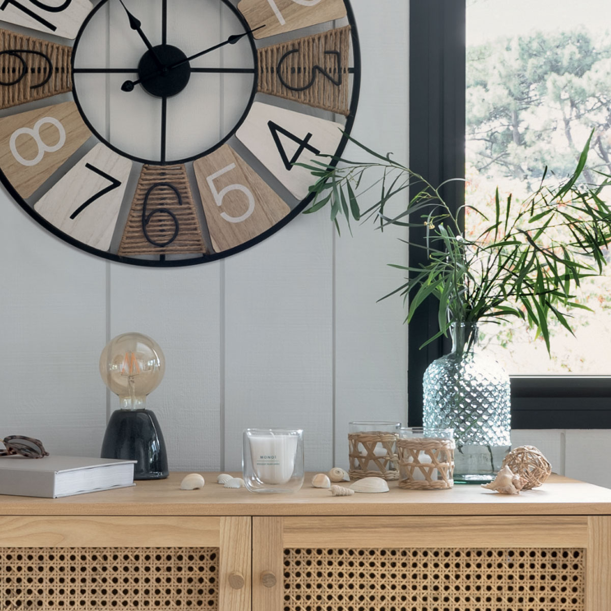 Scented candle "Ilan" Monoi, 130g