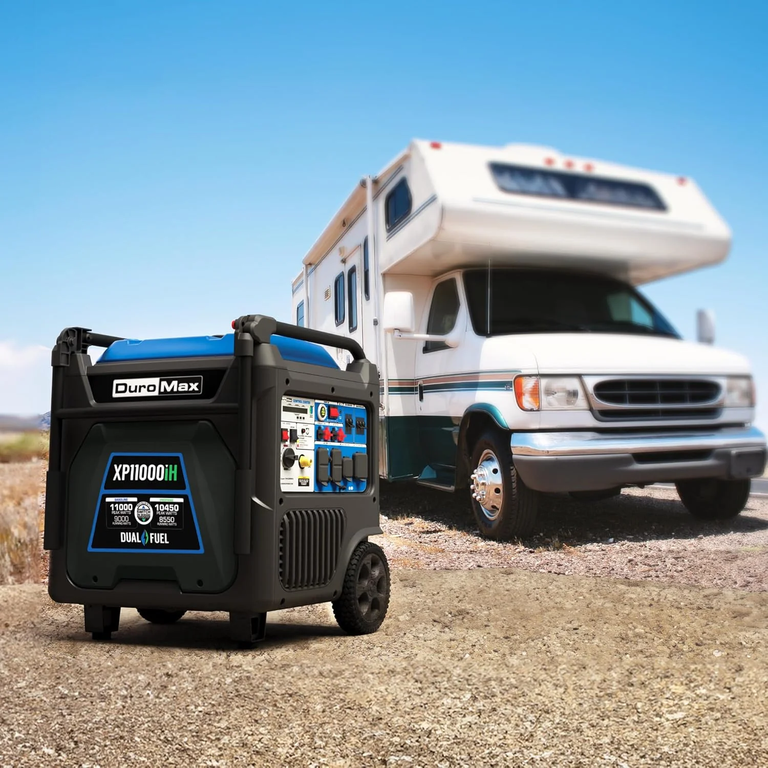 DuroMax Dual Fuel Portable Digital Inverter Generator, 11 000-Watt, 459cc - XP11000iH - Image 12 DuroMax Dual Fuel Portable Digital Inverter Generator, 11 000-Watt, 459cc - XP11000iH - Image 12