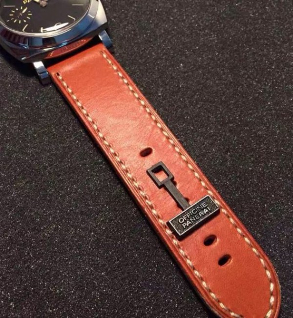 Replica Panerai Radiomir PAM399 Brown leather strap - Top club