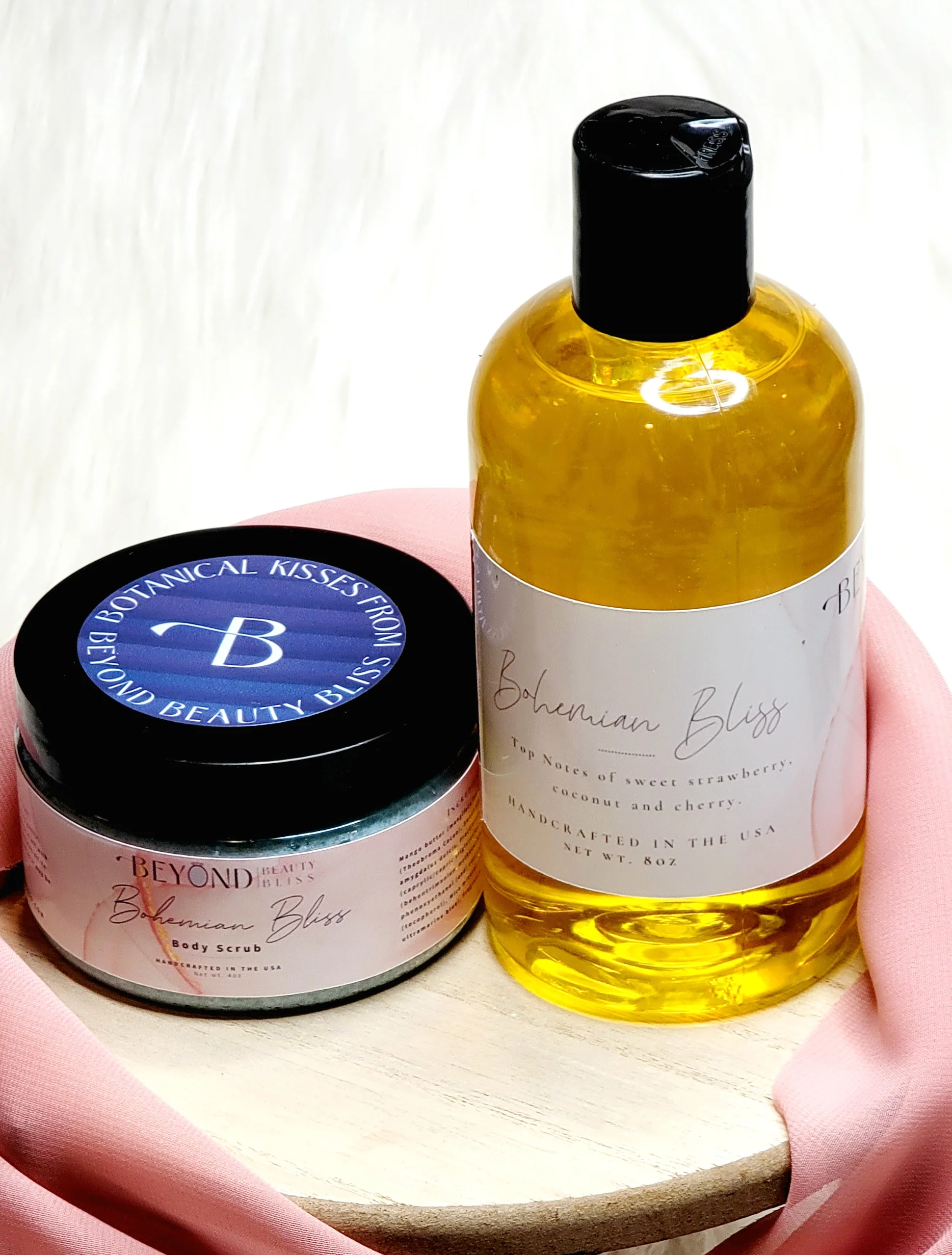 Bohemian Body Oil & Body Scrub Set