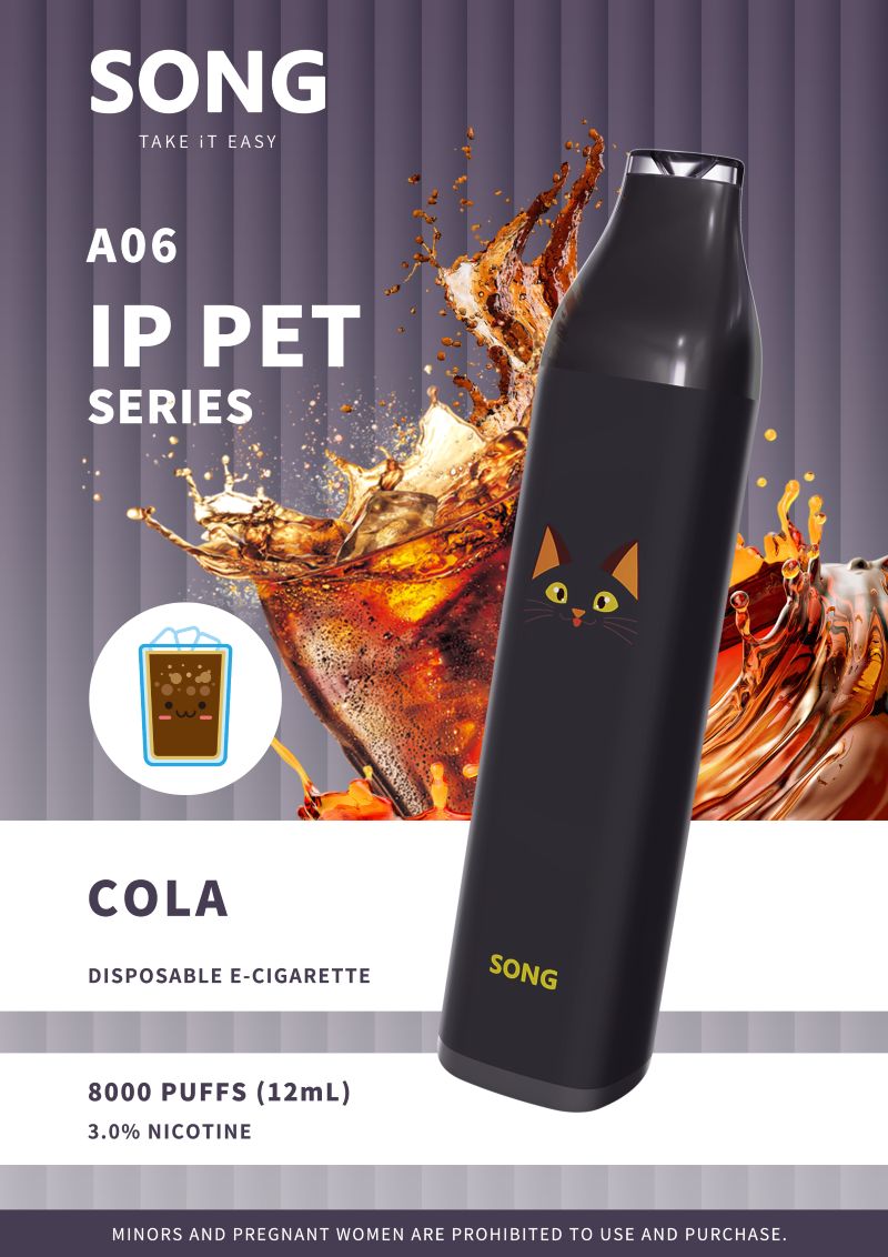 （2 pack）SONG  A06-IP Pet – 8000Puffs