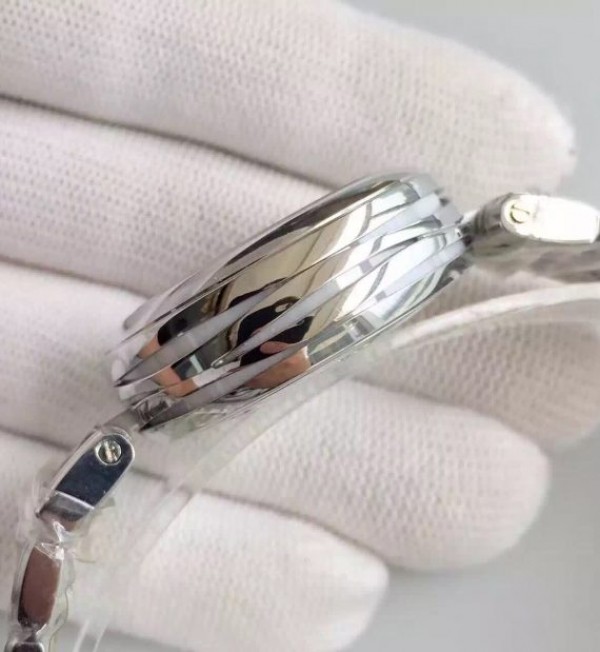 Replica Omega De Ville Lady SS White Dial SS Bracelet A8520 - Top club