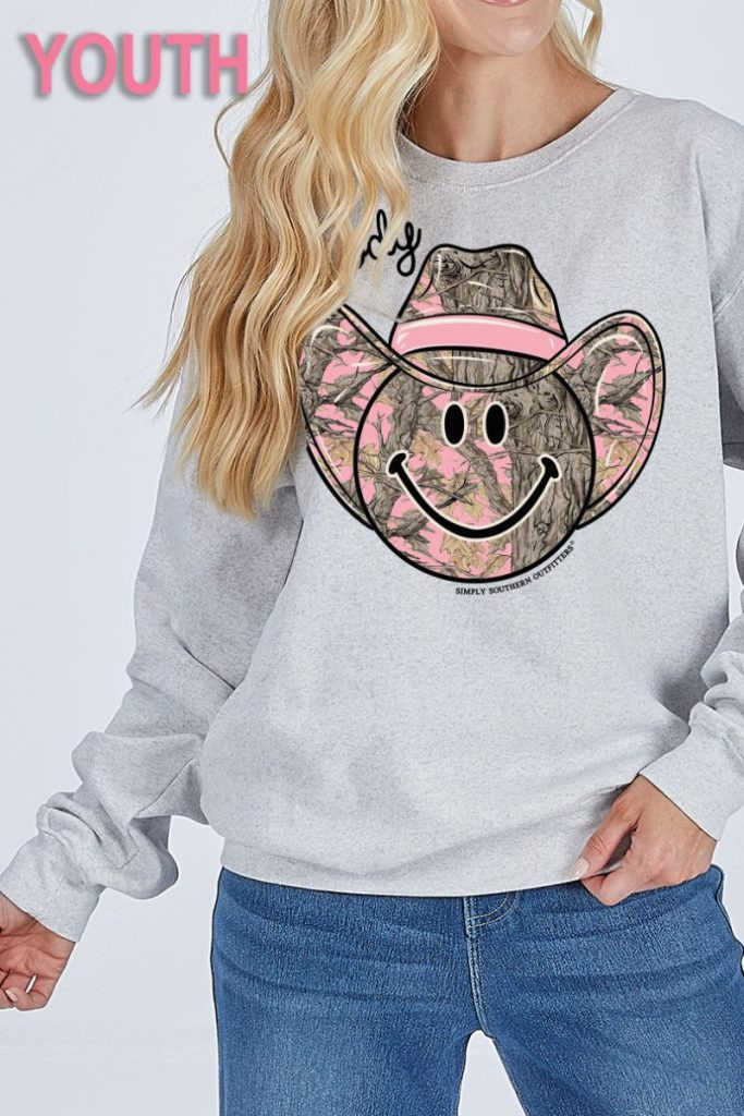 YTH-CREW-HOWDY-FLURRY - Simply Southern Outlet