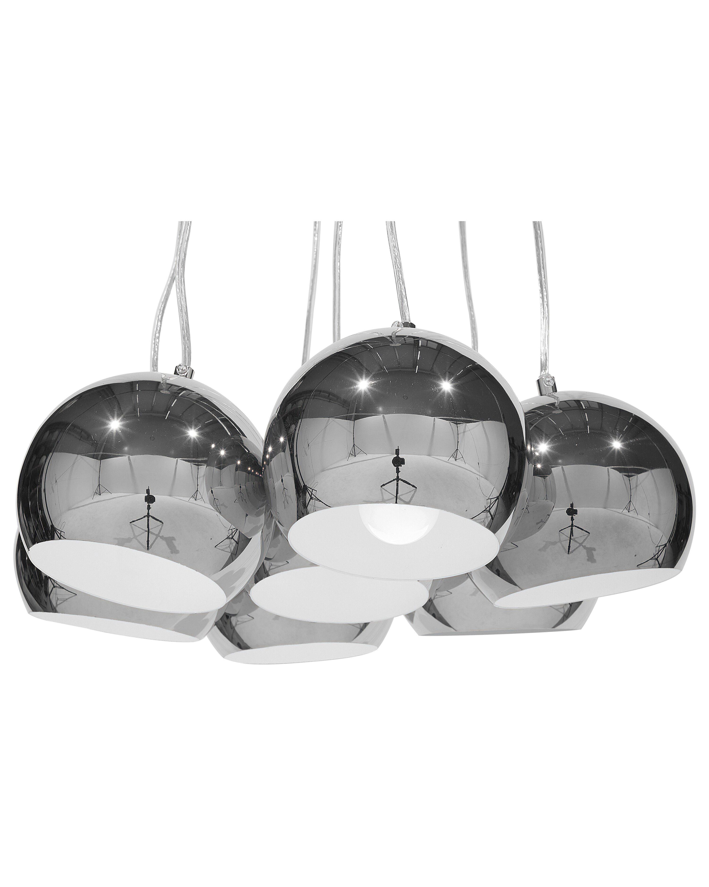 Pendant Lamp OLZA Metal Silver