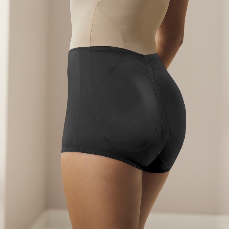 Rago Padded Butt Panty with Removable Inserts and Tummy Control - MIDNIGHT VELVET CATALOG