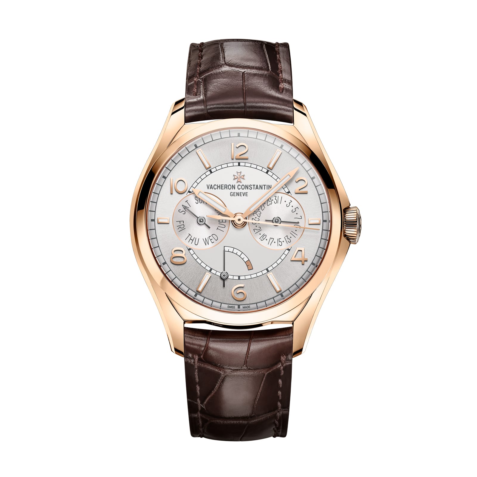 Replica Watches Fake Vacheron Constantin Fiftysix day-date 40 MM PINK GOLD(1:1 replica) - Top club