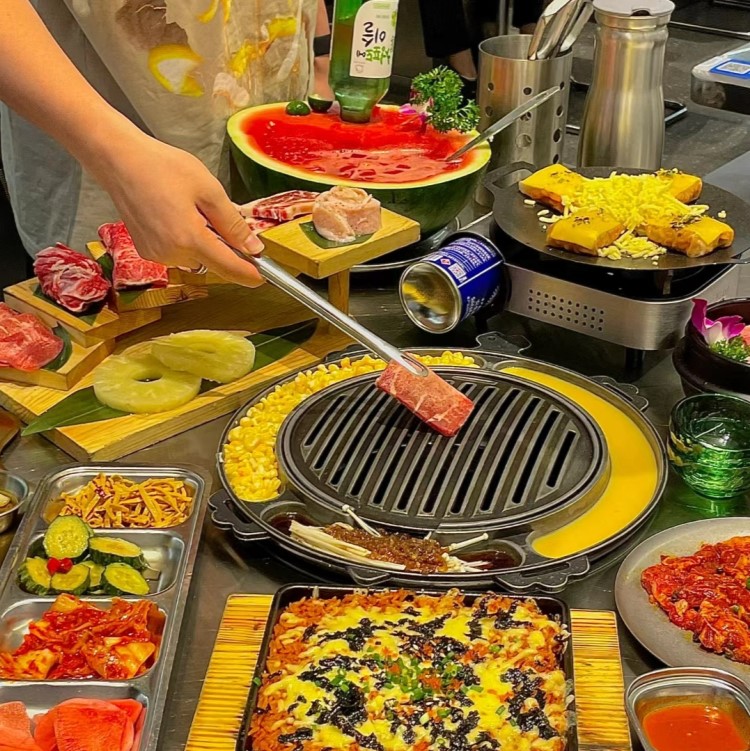 Hot Sale Aluminum Roasting Egg Cake Cheese Grill Pan for BBQ Restaurant
