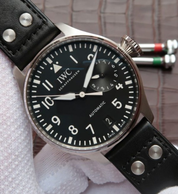 Replica IWC ZF Big Pilot IW500901 Leather Strap A51111 - Top club