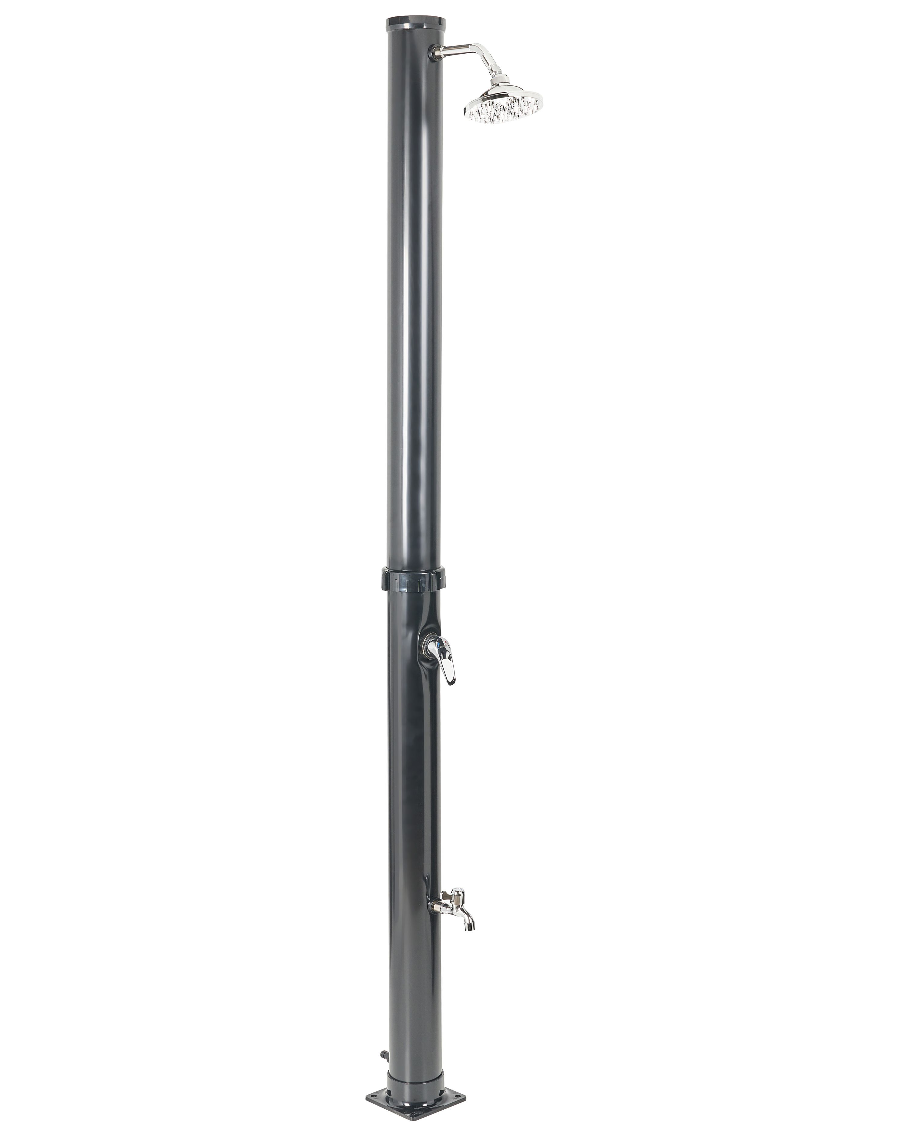 Freestanding Outdoor Solar Shower ELQUI Black