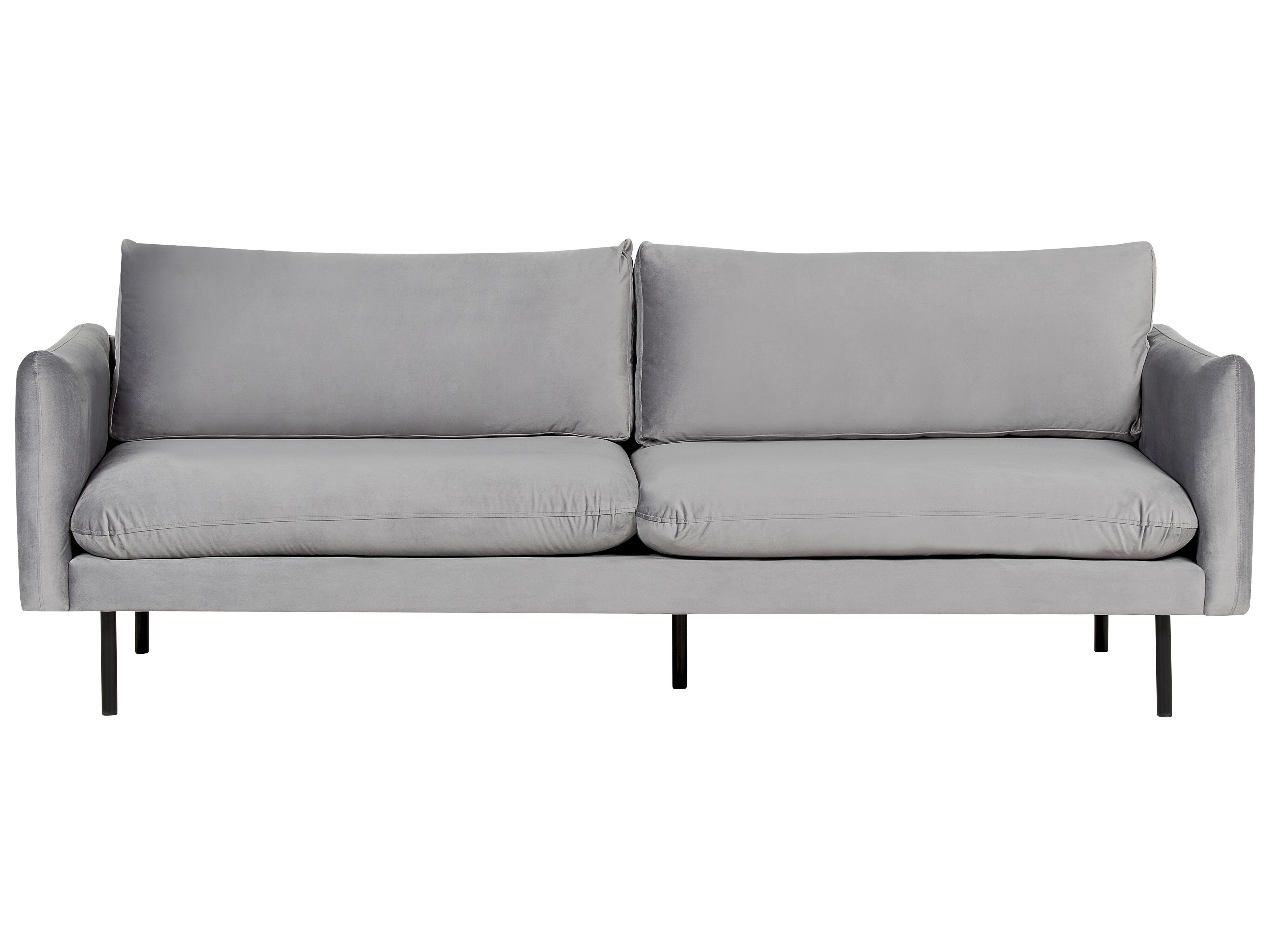 Sofa 3 Seater VINTERBRO Velvet Grey