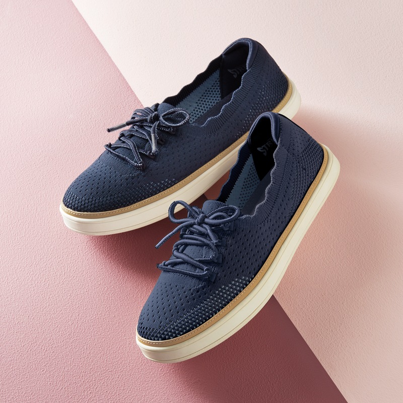 Skechers Coastal Drive Aquastride Boat Shoe with Air-Cooled Memory Foam® - MIDNIGHT VELVET CATALOG