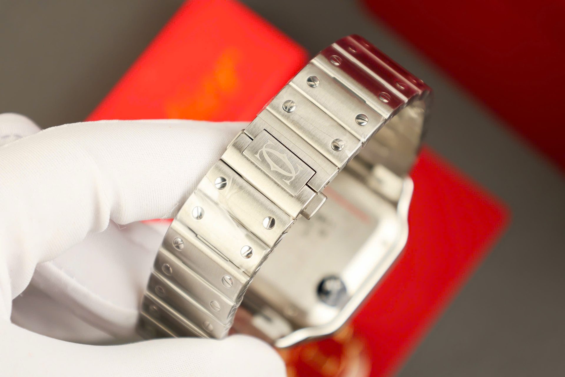 Cartier Santos Replica 11 Watch Gray Dial AF Factory 39.8mm - Top club