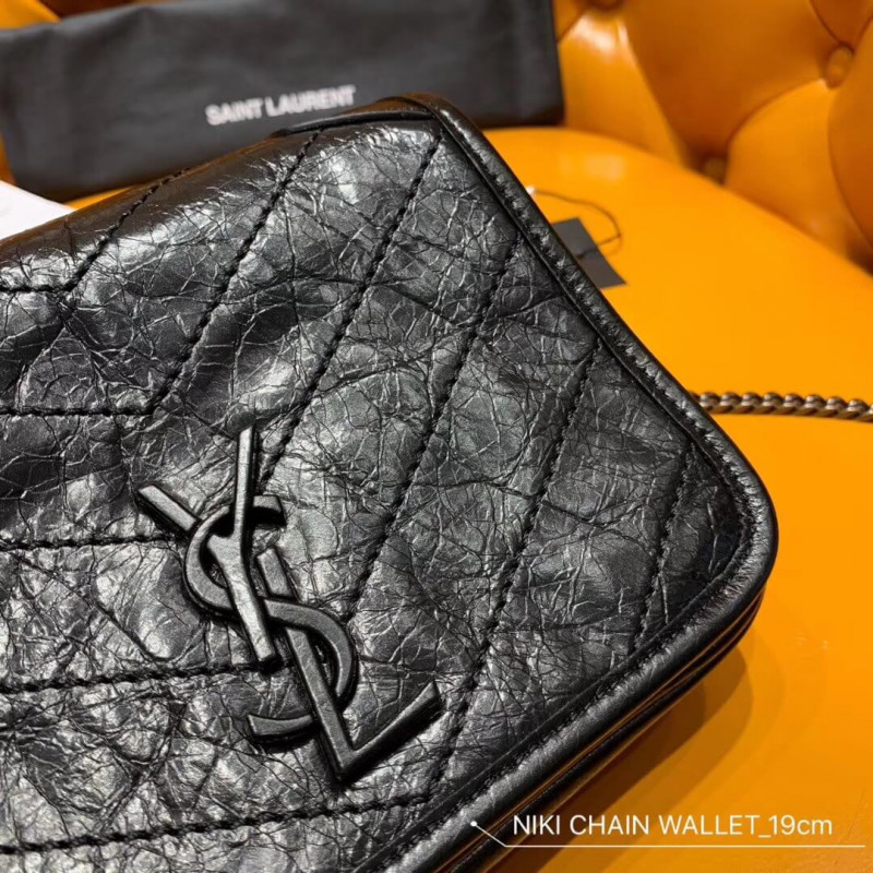 Replica Saint Laurent Niki Chain Wallet Shoulder Bag 5831031:1High-quality replica