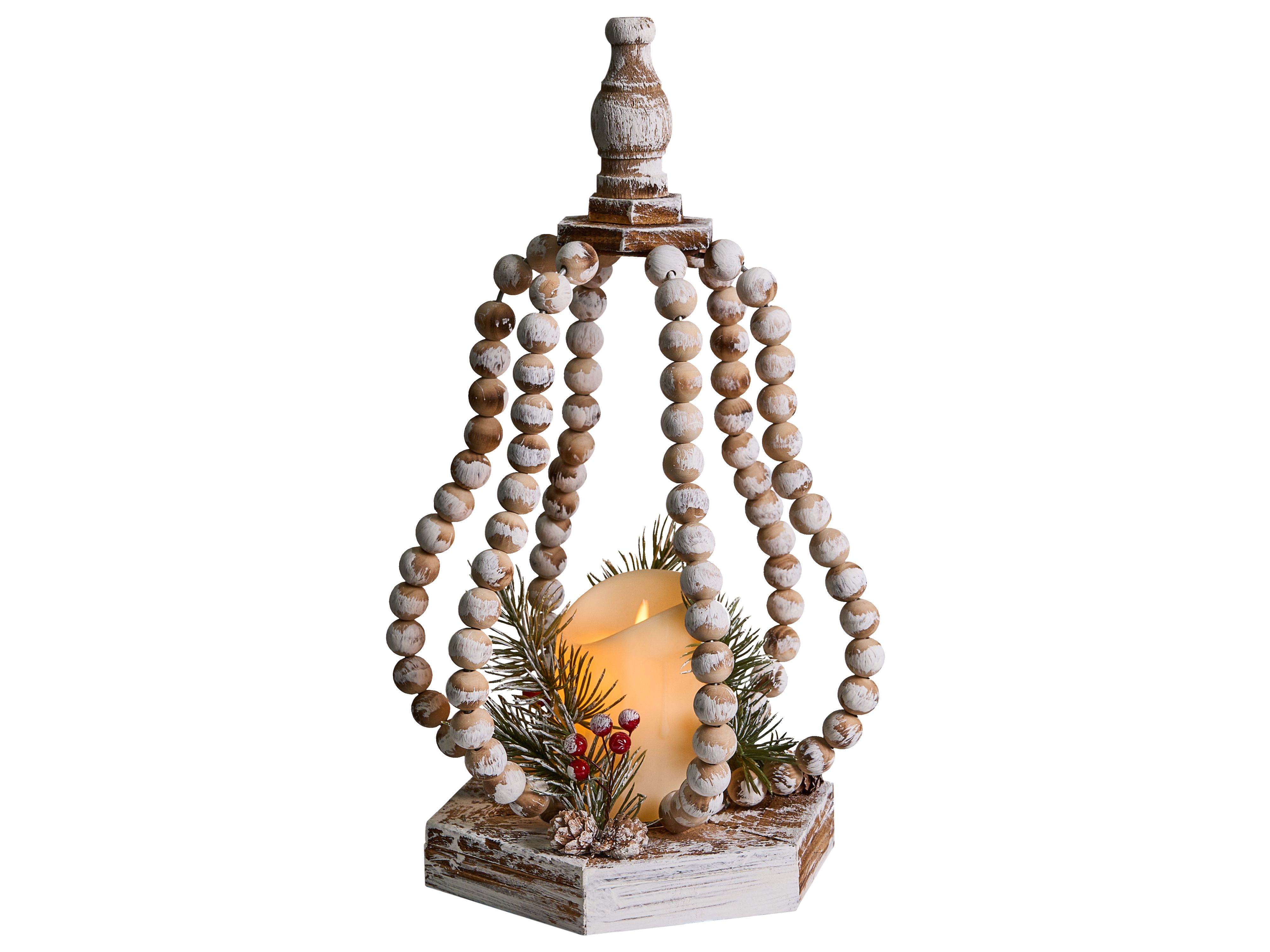 Christmas Decoration LED PETRUMA 40 cm Light Brown