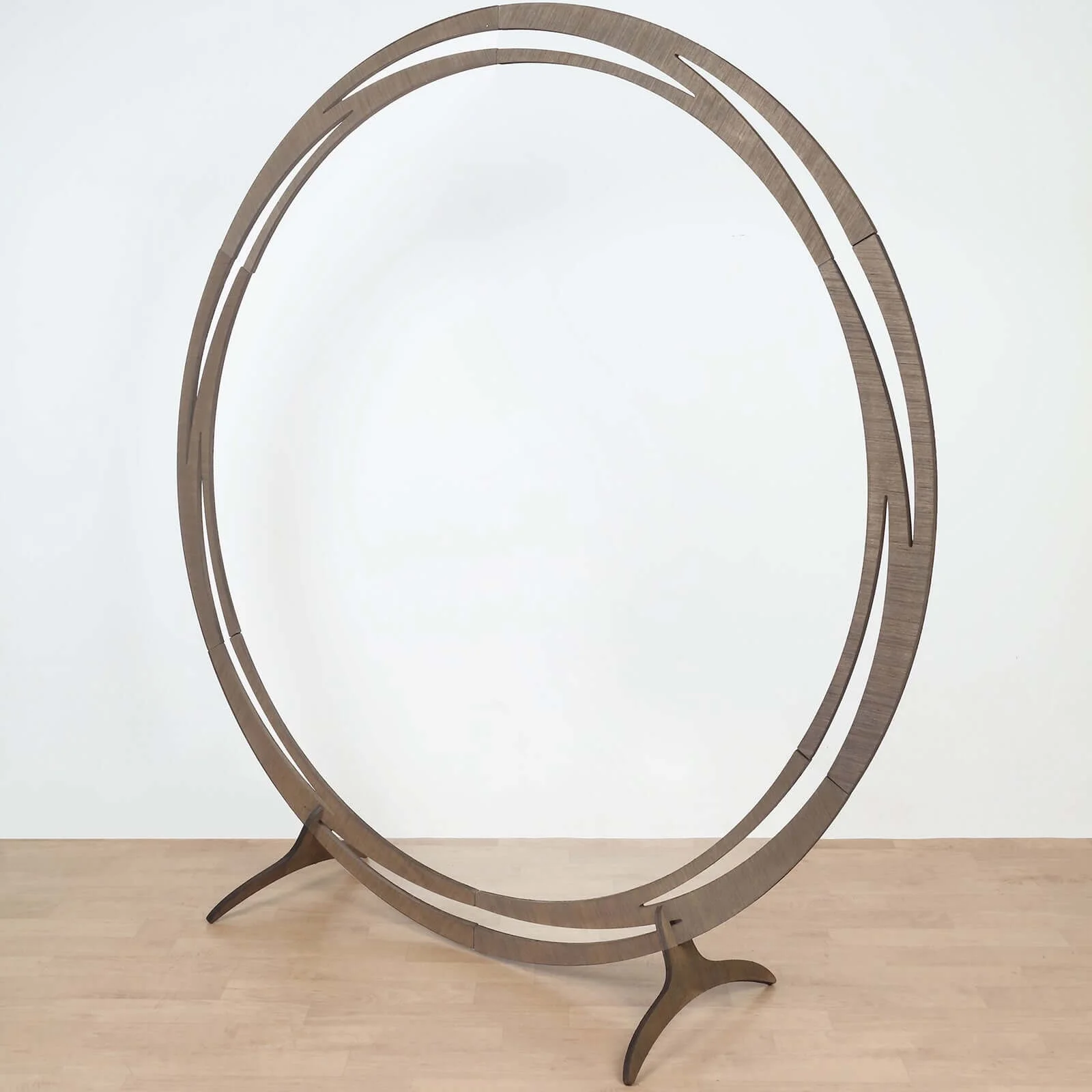 Efavormart 7FT Rustic Square Wedding Arch Wooden Backdrop Stand, Wedding Ceremony Arch - Brown - Image 52