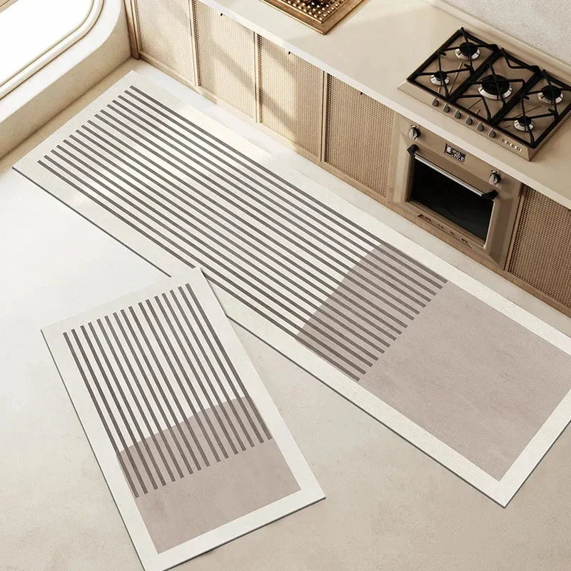 Stijlvolle Antislip Keukenmat – Duurzaam, Superabsorberend en Comfortabel voor Veilig Koken