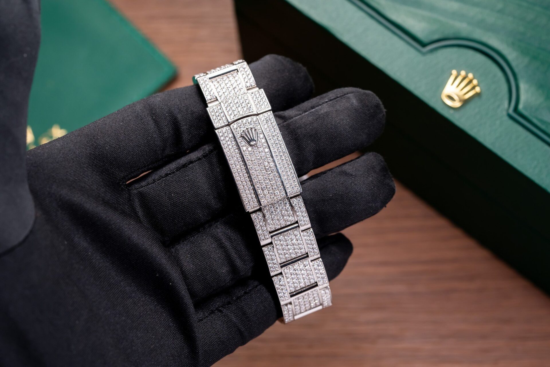Rolex Best Replica Watch With Moissanite Diamond Hong Kong 41mm - Top club