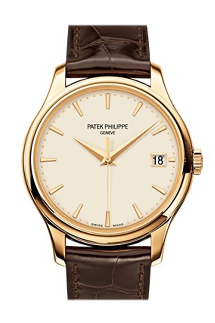 Patek Philippe Calatrava Ivory Dial 18kt Yellow Gold 39mm Men's Watch 5227J-001(1:1 replica) - Top club