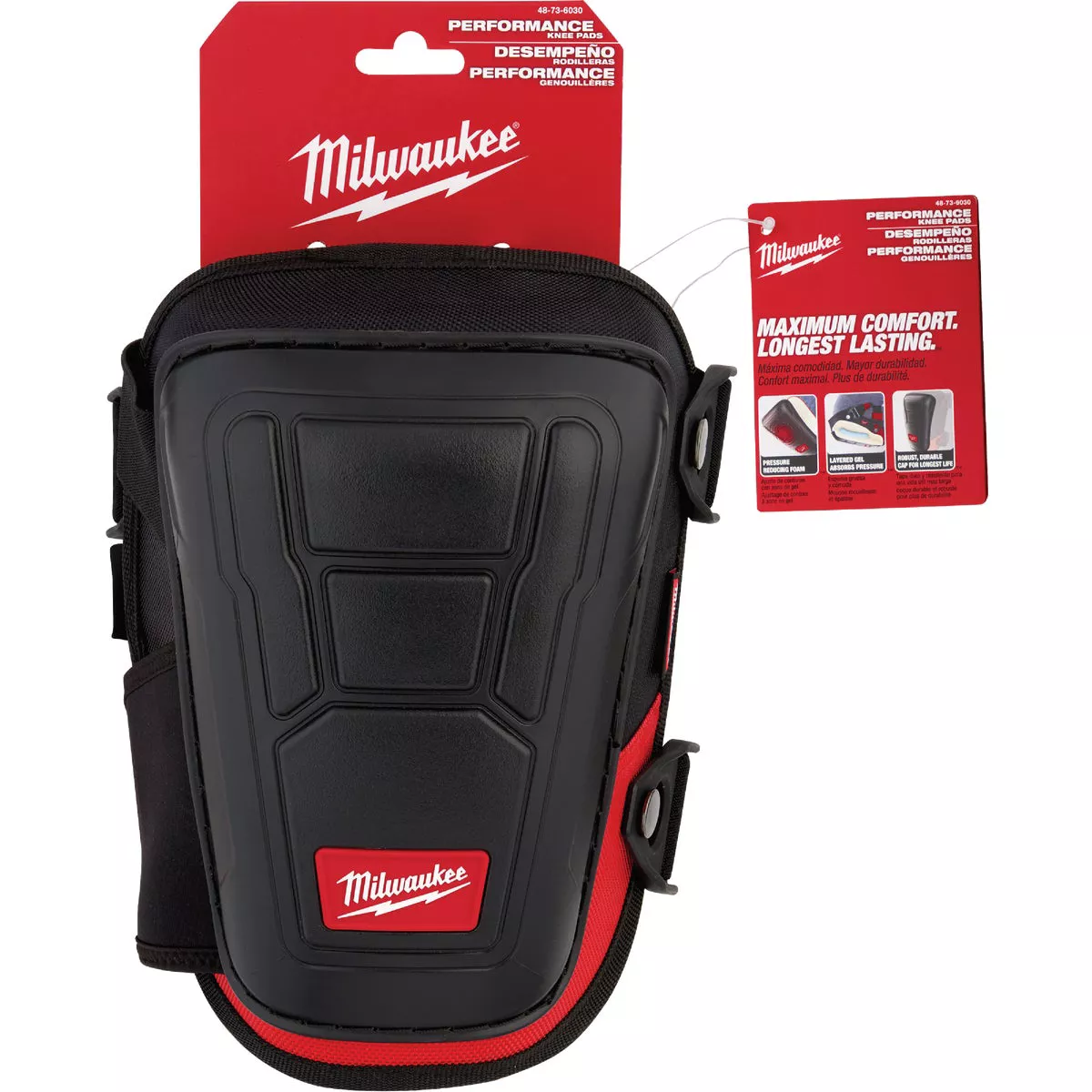 Milwaukee Dynamic Knee Pad with Wide Strap