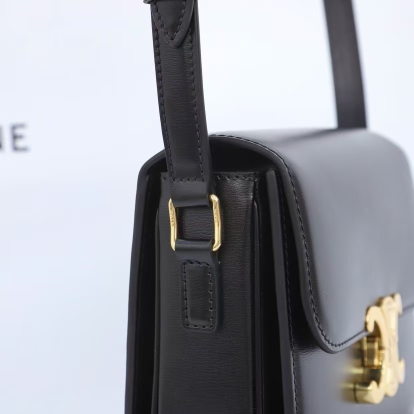 Celine TEEN GARANCE Patent Leather Hand Bag1:1High-quality replica