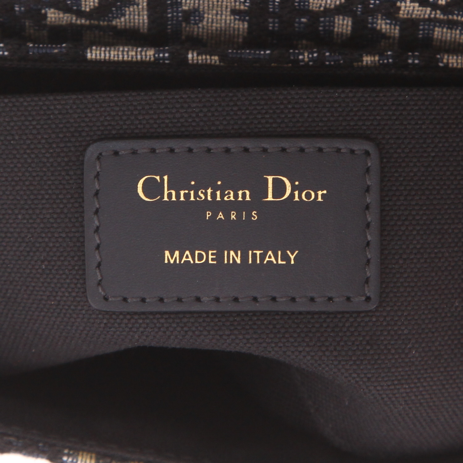 Dior Box 30 Montaigne shoulder bag in blue monogram canvas Oblique and blue leather1:1High-quality replica