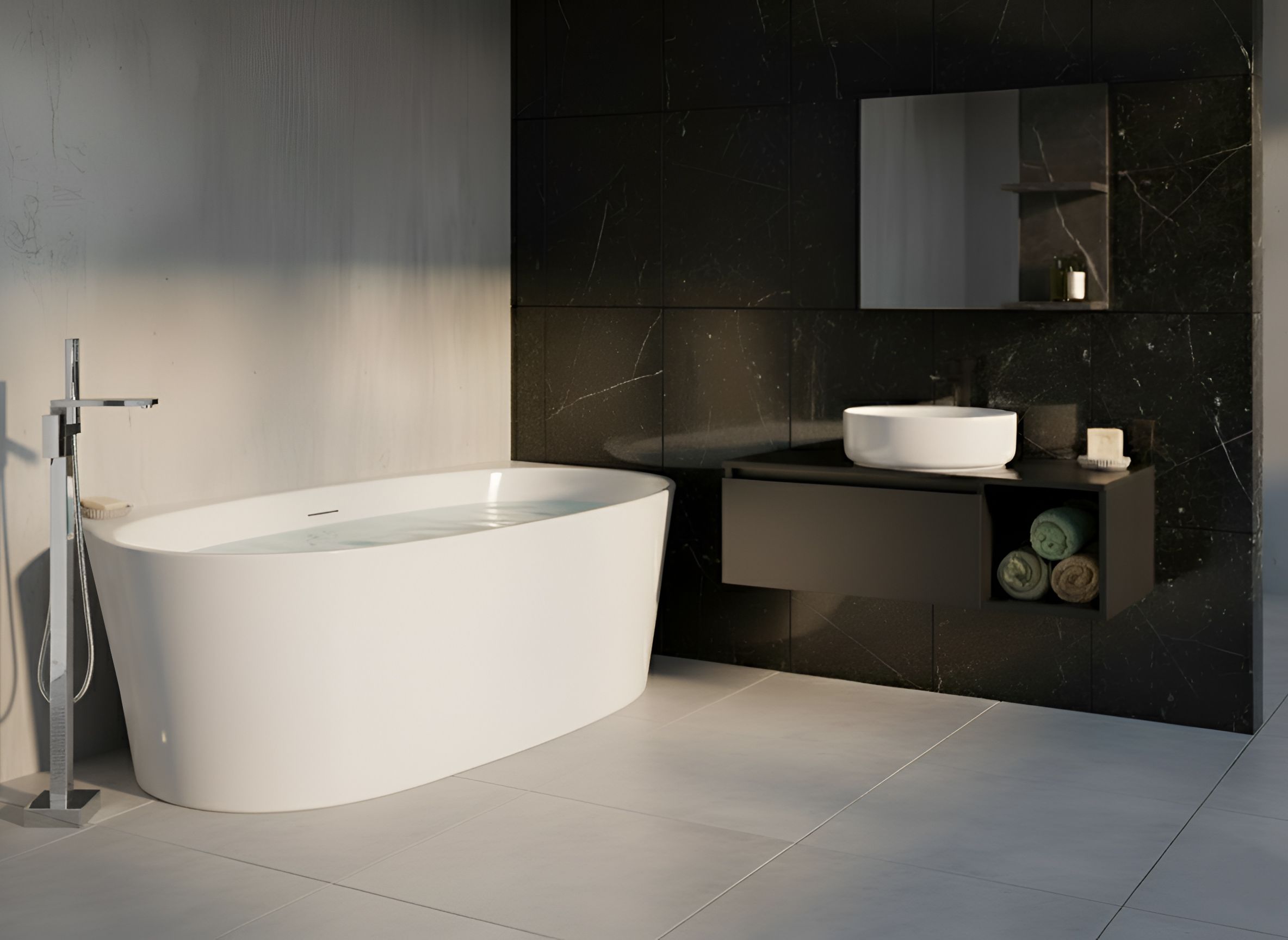 Bathtub PARNAIBA 1700 x 800 mm White