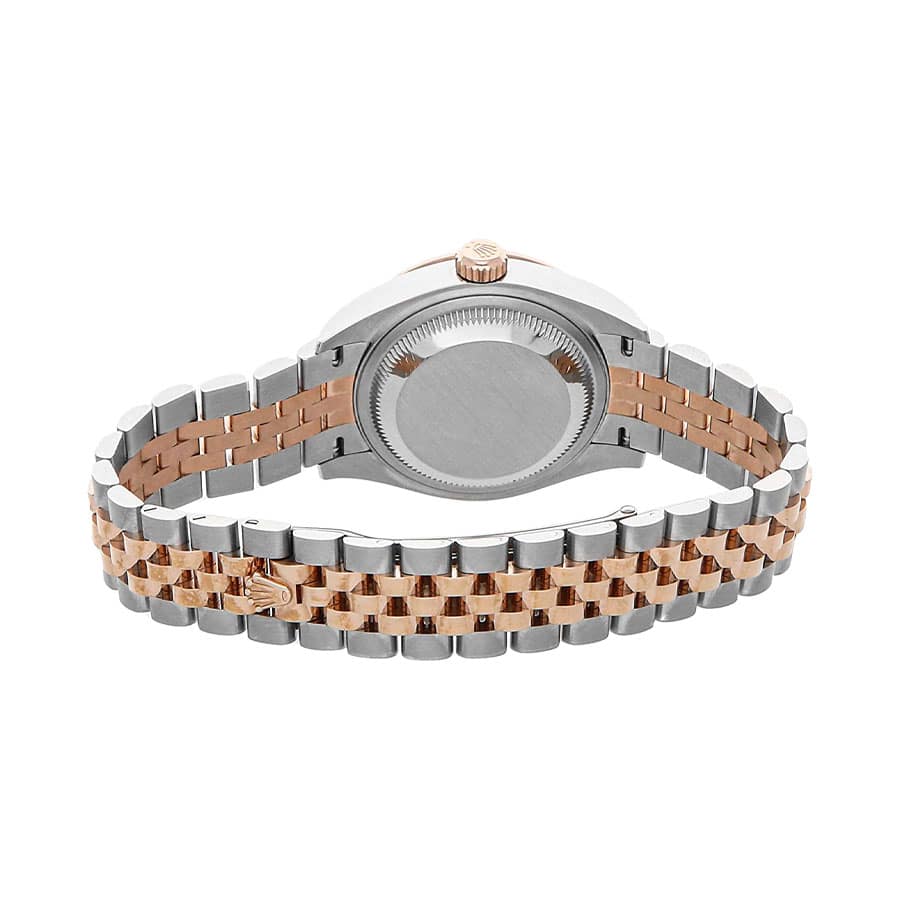 Rolex Datejust 279381RBR Everose Gold Sundust With Diamond Dial Replica - Elite Watch Atelier