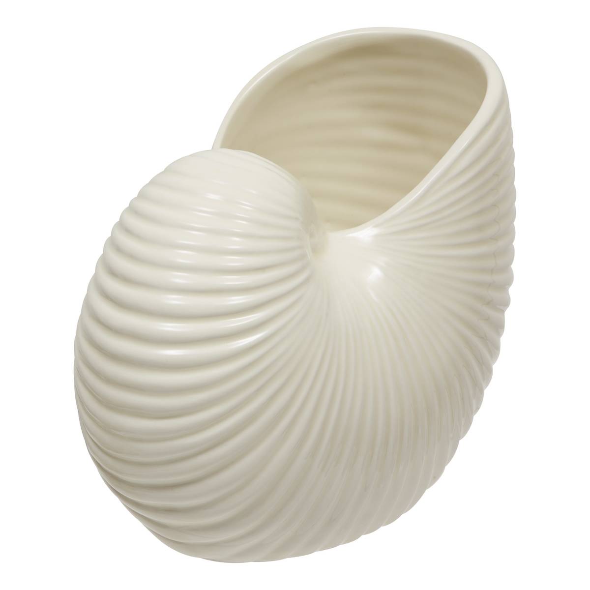 Vase "Ocea" White, H.18.5 cm