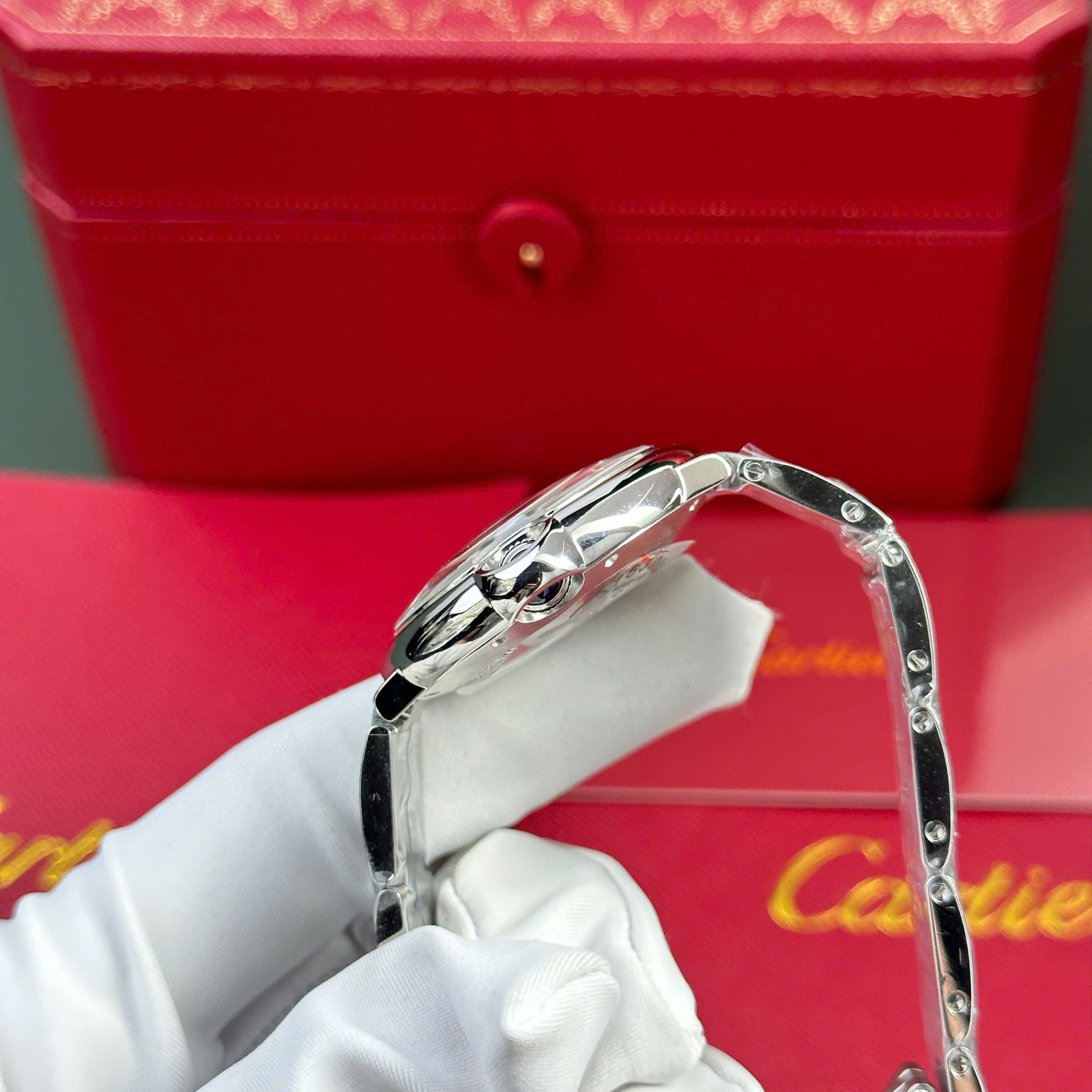 Cartier Ballon Bleu Replica Watch White Dial Metal Wire AF Factory 36mm - Top club