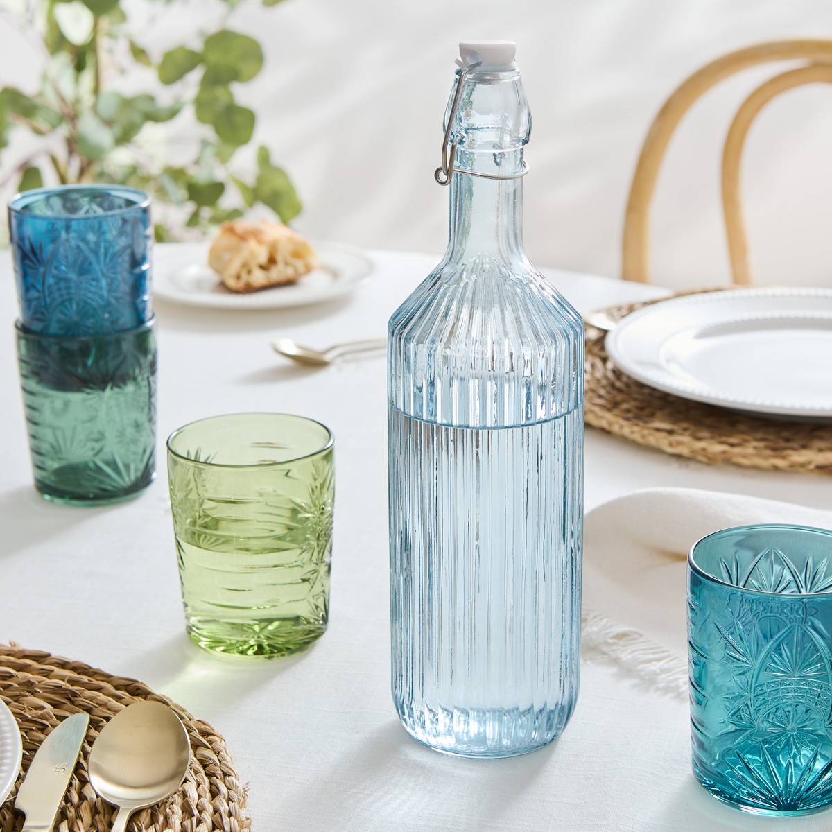 "Limo Line" Bottle glass, Various colors