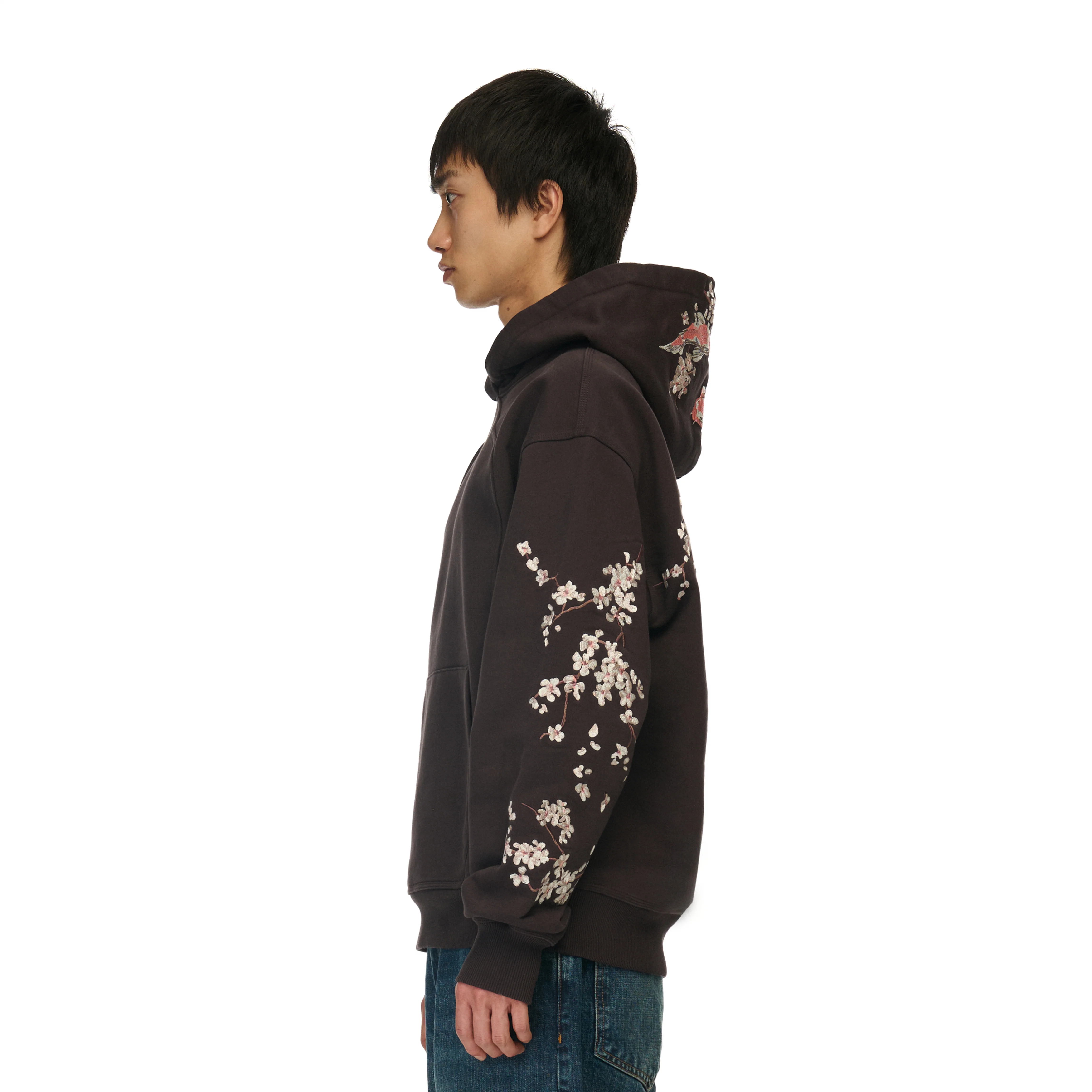 "yakuza" Hoodie brown