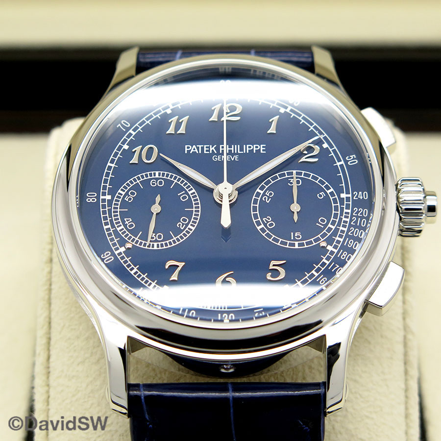 Patek Philippe 5370P Grand Complications Split Seconds Chronograph with Blue Dial(1:1 replica) - Top club