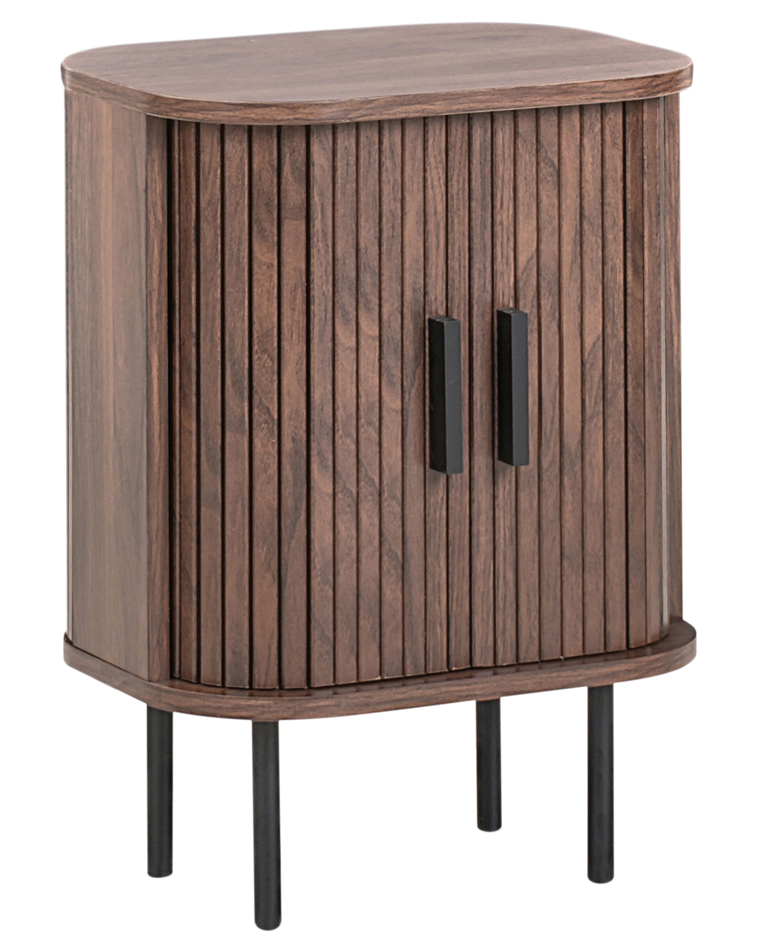 Bedside Table BRADLEY Dark Brown