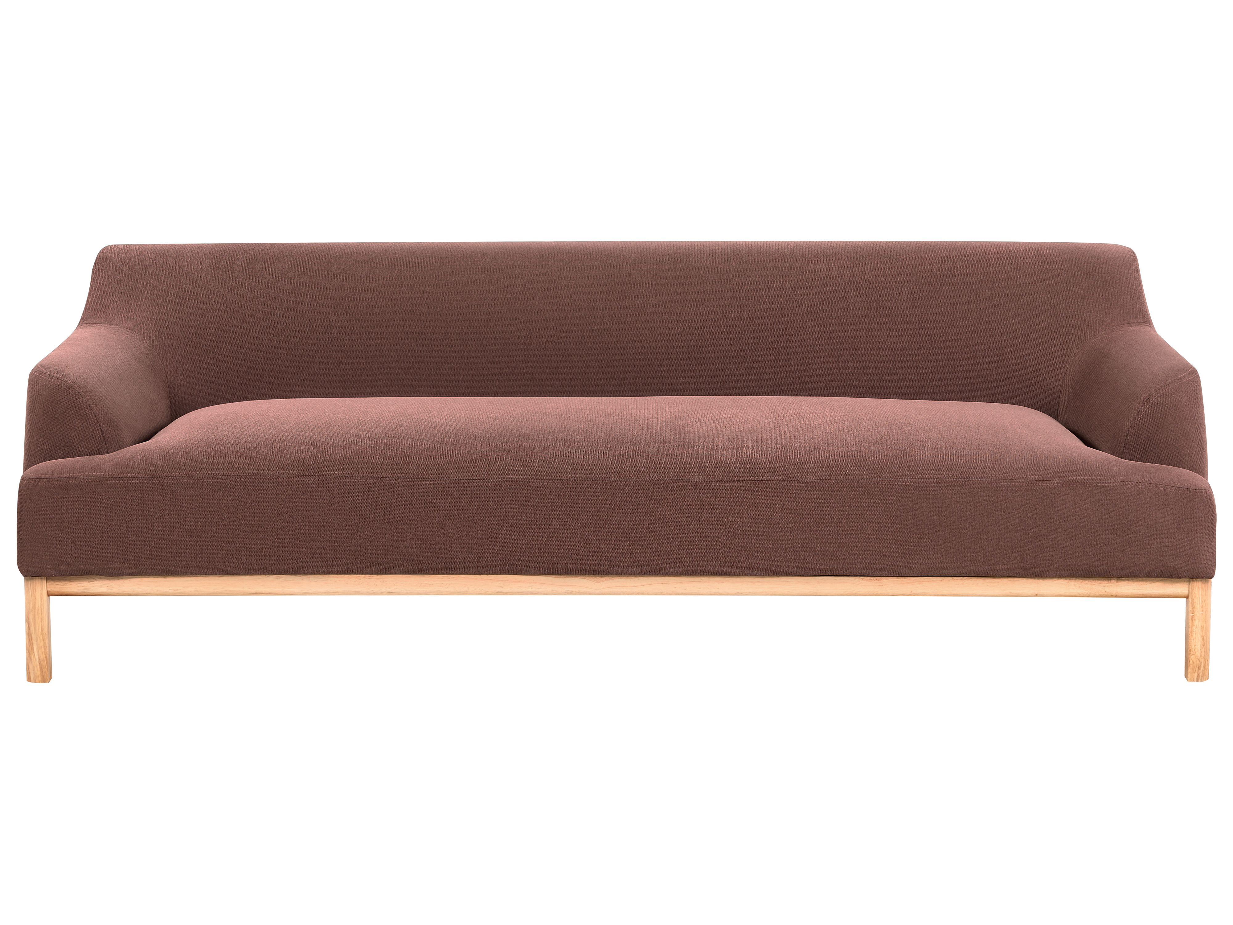 Sofa 3 Seater SOSJO Fabric Burgundy