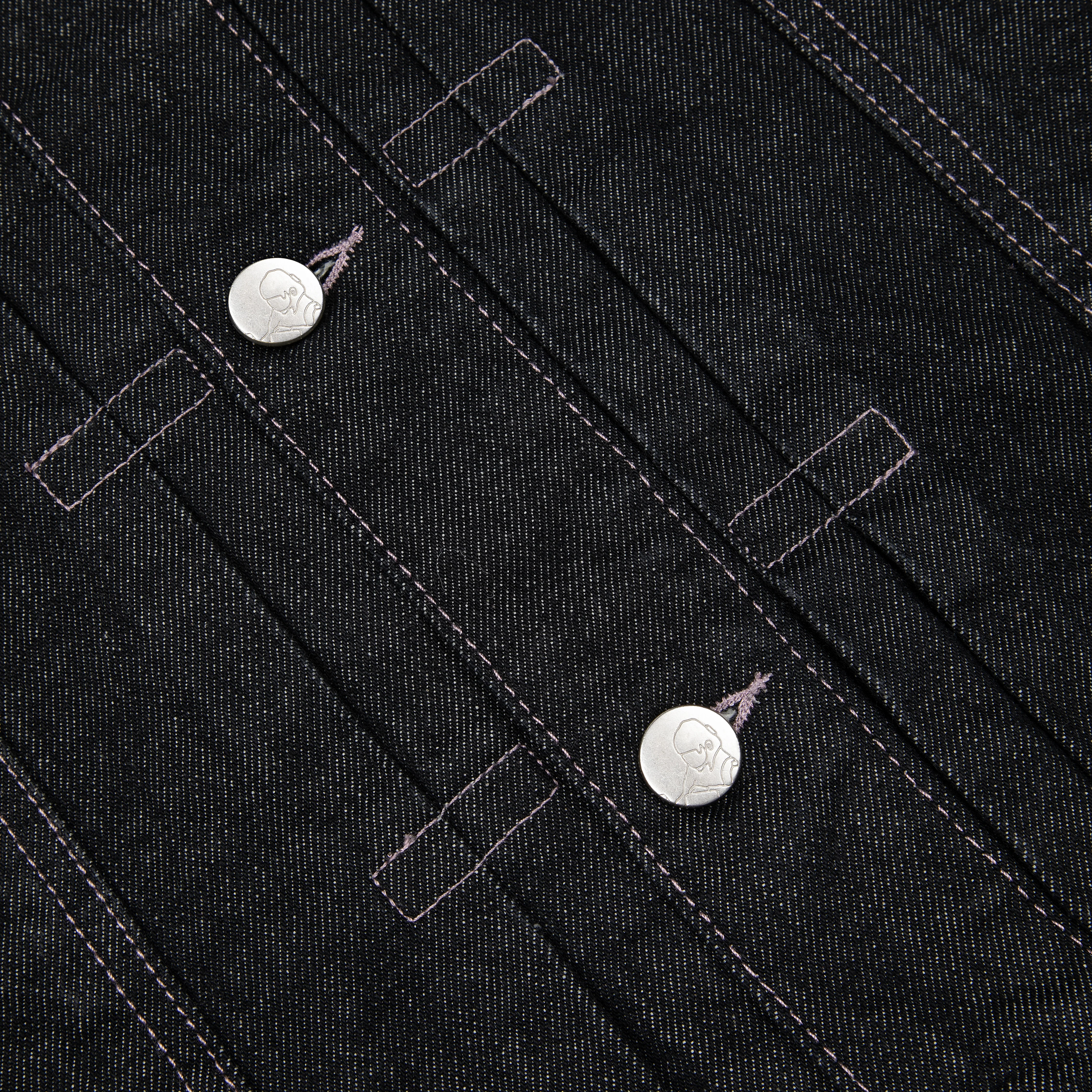 "yakuza" raw denim Jacket