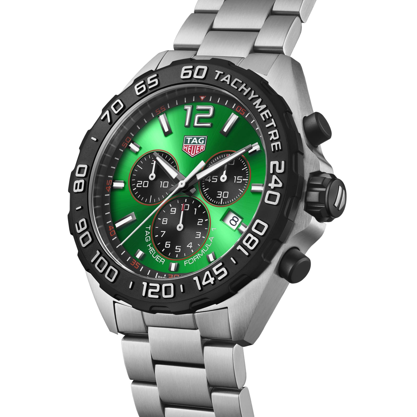 TAG Heuer Replica Watch Formula 1 Chronograph Quartz 43 mm Steel(1:1 replica) - Top club