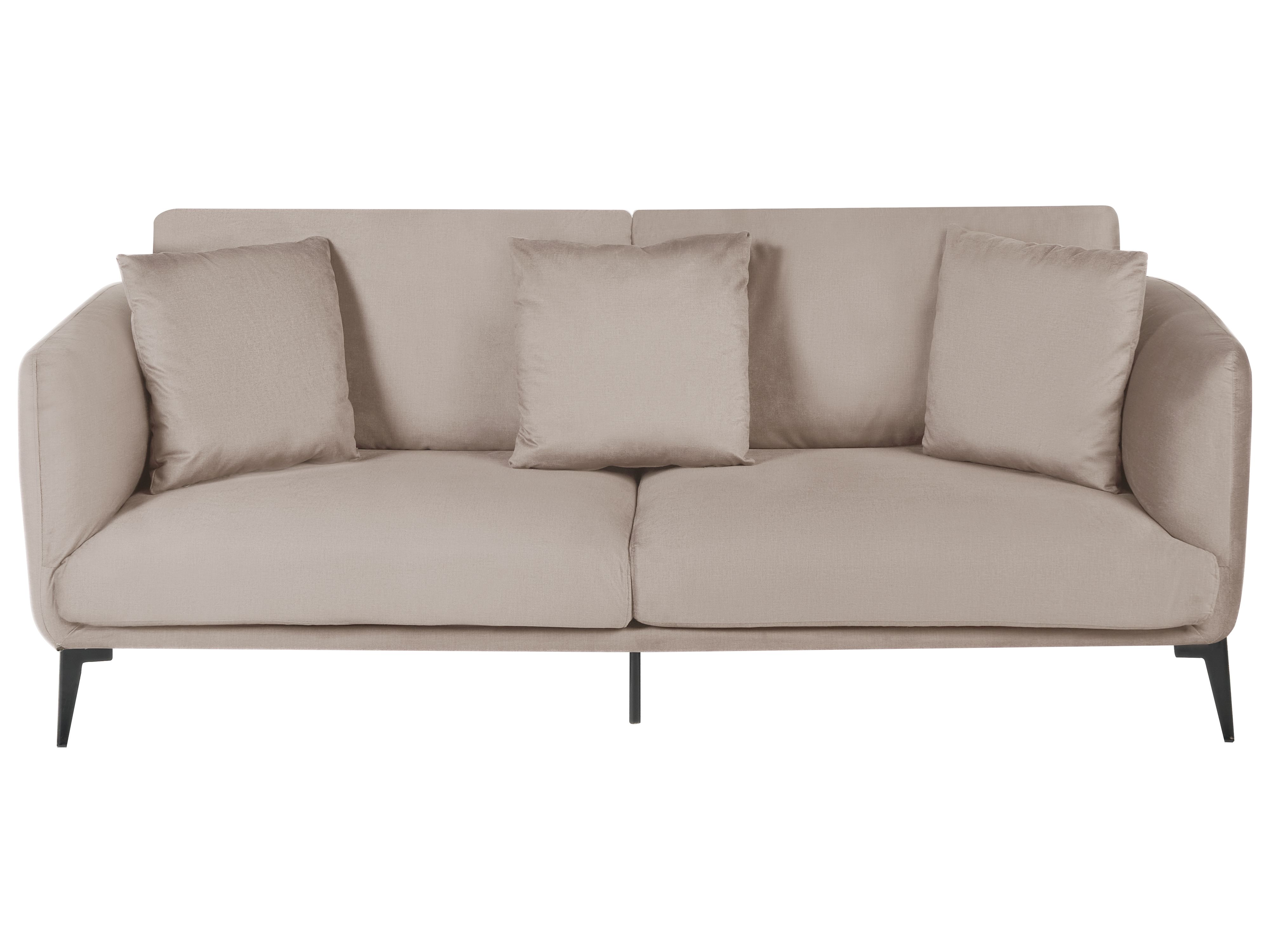 Sofa 3 Seater BODUM Velvet Beige