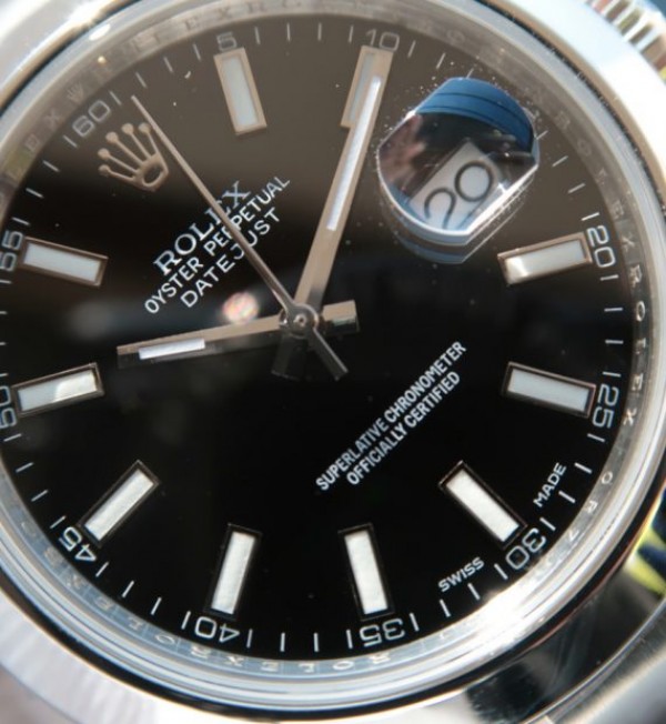 Replica Rolex DateJust 41mm 126300 Noob Black Dial Stick Markers SS Bracelet A3136 - Elite Watch Atelier