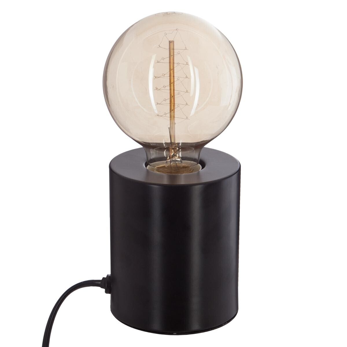 Base lamp "Saba" Black, H.11 cm