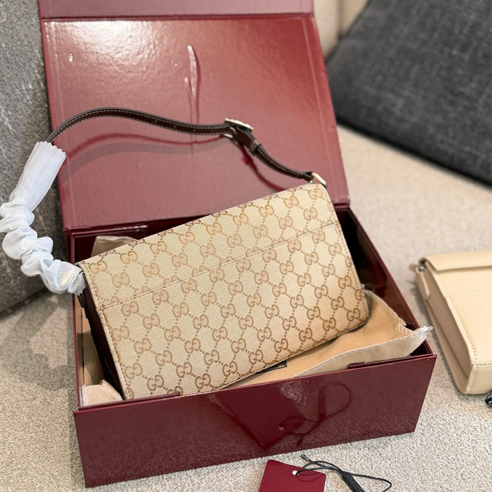 Gucci Horsebit Ristretto medium shoulder bag1:1High-quality replica