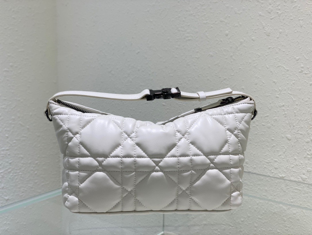 Christian Dior Medium DiorTravel Nomad Pouch White, For Women, Women’s Handbags 8.5in/22cm CD S5554BMIG_M0301:1High-quality replica